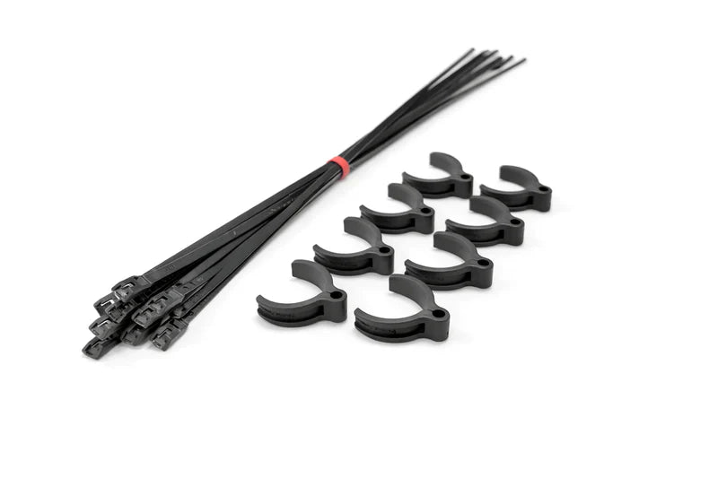 Flexroute TPV Rubber Line Clamps for Tubing Small 3/16"-1/4" (4.8mm-6.5mm) - 8 Pack