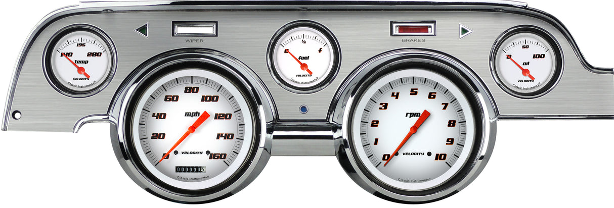 Classic Instruments Velocity White Series Package | Classic Instruments