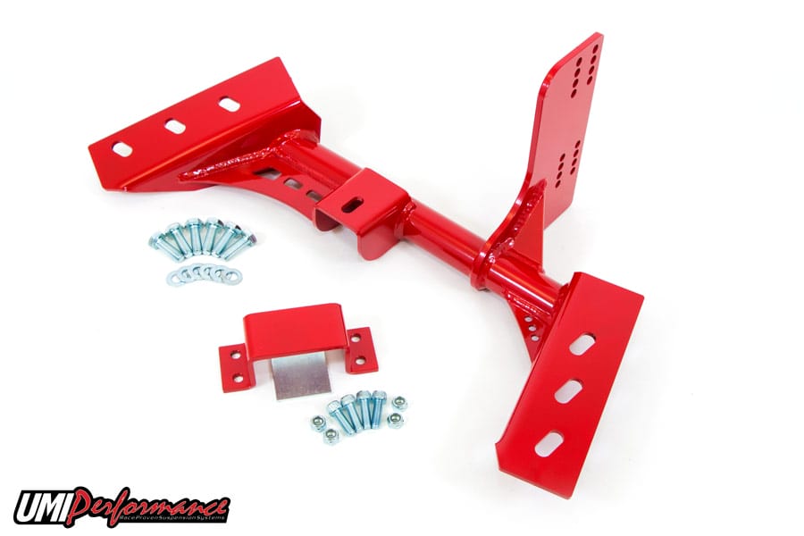 1982-1992 F-Body Torque Arm Relocation Crossmember Kit by UMI Performance, 700R4/T5 - 2228