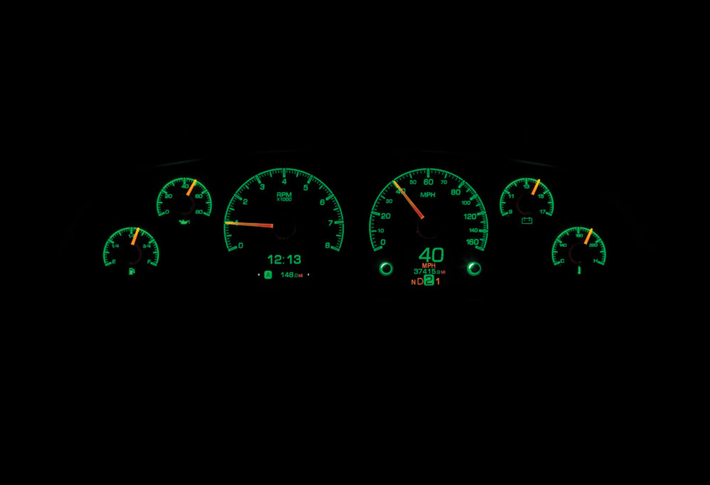 Dakota Digital HDX Gauges for 1994-1996 Impala Caprice HDX-94C-CAP