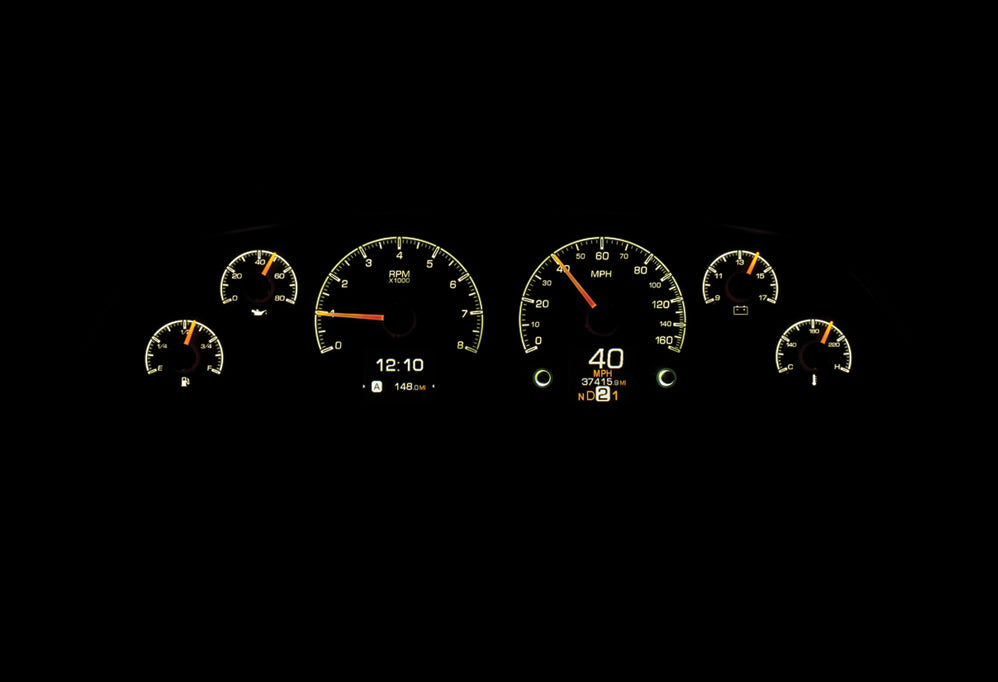 Dakota Digital HDX Gauges for 1994-1996 Impala Caprice HDX-94C-CAP