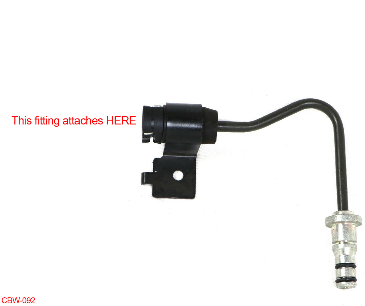 T56 / TR6060 Fitting - Clutch Hydraulic Slave Cylinder Feed 4AN