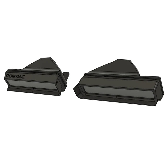 1982-1990 Firebird/Trans Am CLEAR Front Turn Signals (Turn Signal Housings Only)