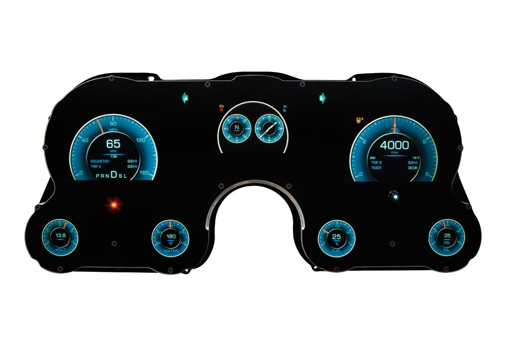 Dakota Digital Grafix Gauges for 67-72 Chevy C10 Pickup - Truck GRFX-67C-PU