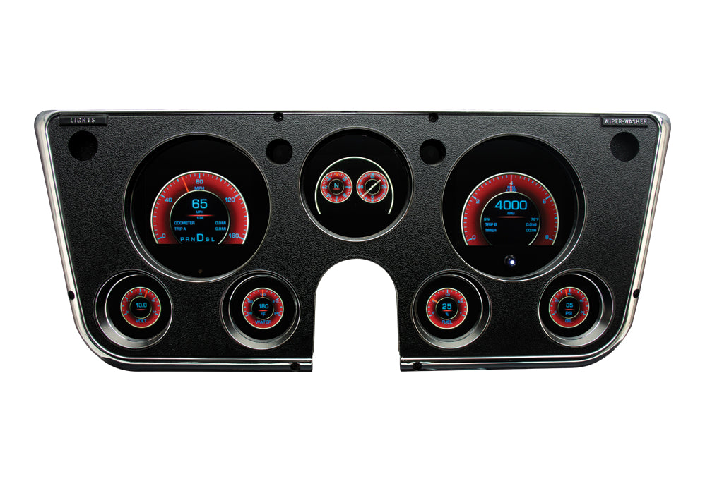 Dakota Digital Grafix Gauges for 67-72 Chevy C10 Pickup - Truck GRFX-67C-PU