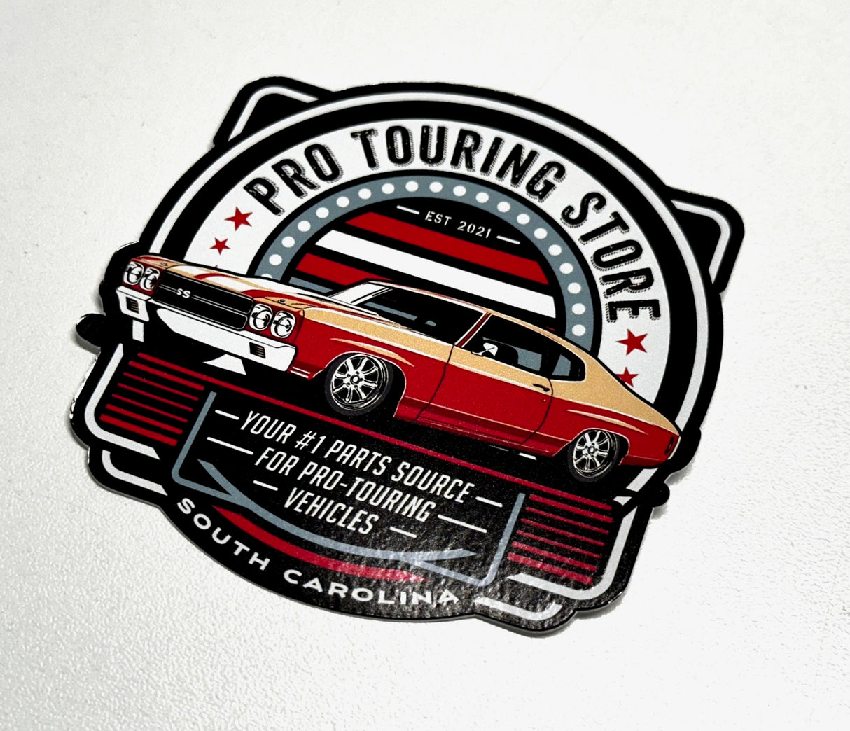 Pro Touring Store Vintage Style Chevelle Decal - Sticker