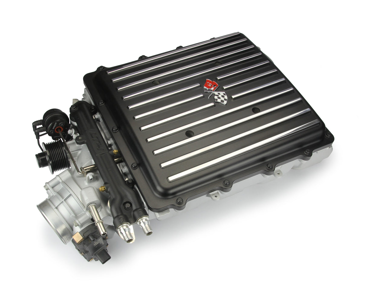 Finned Billet LT4 Supercharger Lid - Cover - Aluminum - Corvette Camaro CTS-V LS Classic