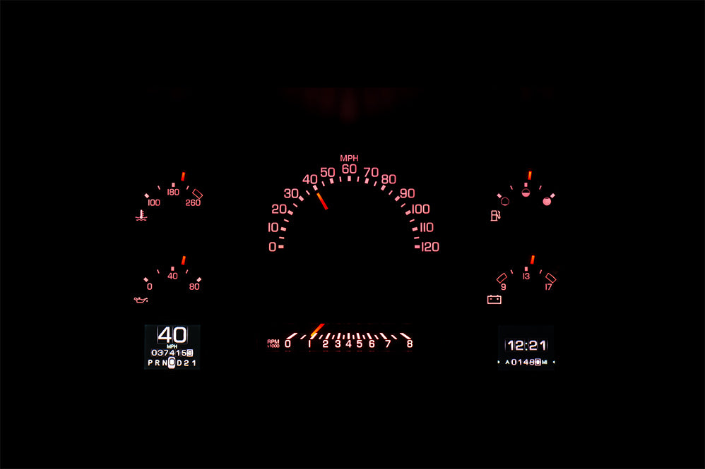 Dakota Digital RTX Gauges for 1988-1991 Chevy Pickup RTX-88C-PU-X GMC OBS GMT400