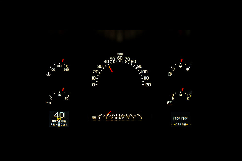 Dakota Digital RTX Gauges for 1988-1991 Chevy Pickup RTX-88C-PU-X GMC OBS GMT400