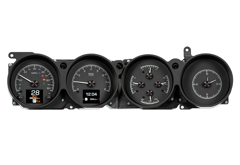 Dakota Digital HDX Gauges for 1970- 1974 Dodge Challenger / Plymouth Cuda with Rallye Dash