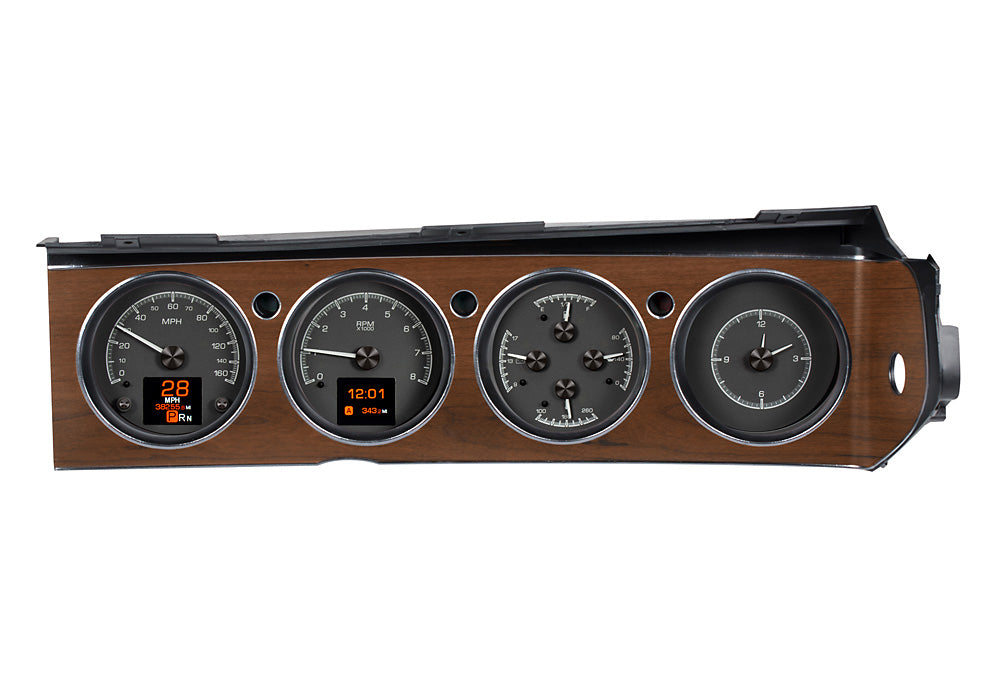 Dakota Digital HDX Gauges for 1970- 1974 Dodge Challenger / Plymouth Cuda with Rallye Dash