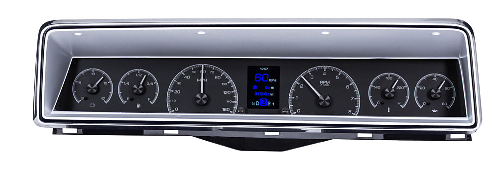 Dakota Digital HDX Gauges for 1966- 67 Chevy Nova