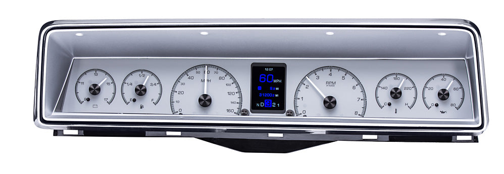 Dakota Digital HDX Gauges for 1966- 67 Chevy Nova