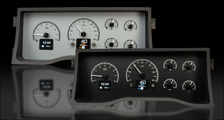 Dakota Digital HDX Gauges for 1995- 98 Full-size, 1995- 00 SUV & HD Pickup Chevy/ GMC - HDX-95C-PU