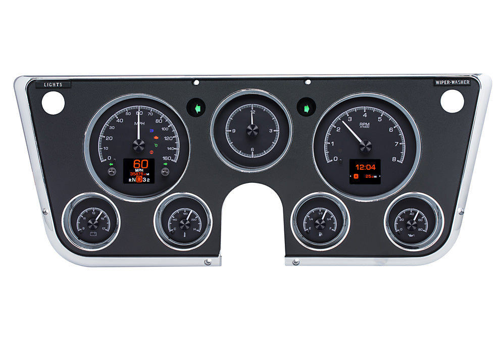Dakota Digital HDX Gauges for 1967- 72 Chevy/ GMC Pickup - HDX-67C-PU