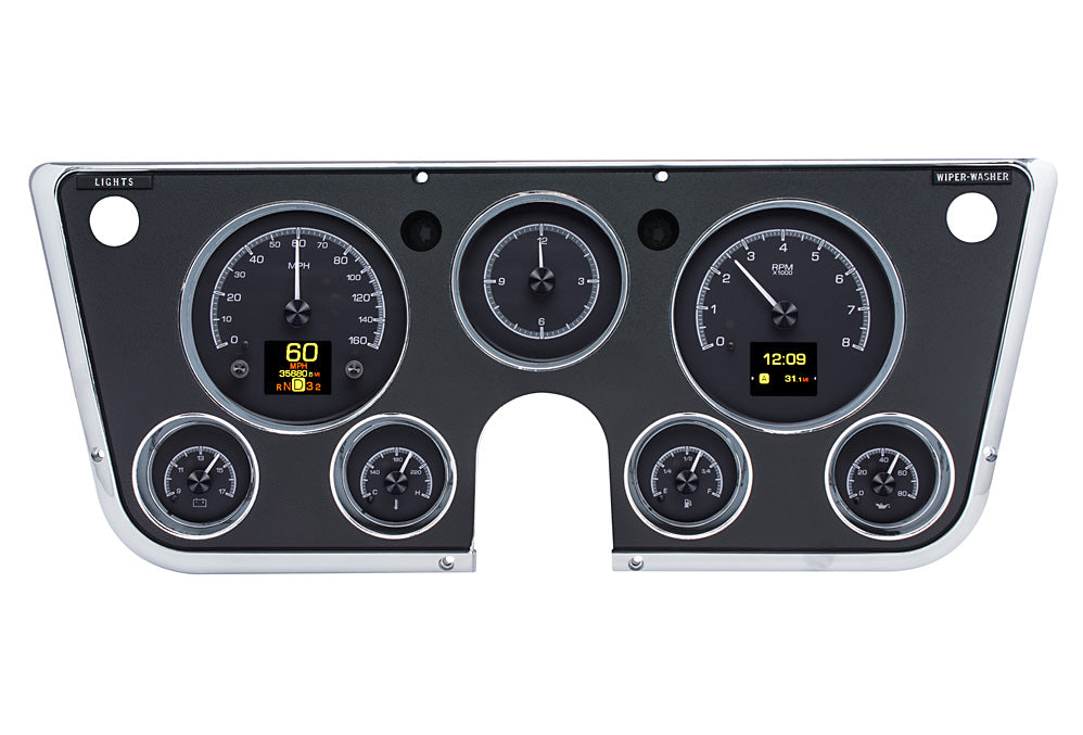 Dakota Digital HDX Gauges for 1967- 72 Chevy/ GMC Pickup - HDX-67C-PU