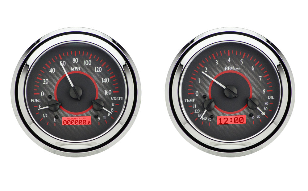 Dakota Digital VHX Gauges for 1947- 53 Chevy/ GMC Pickup - VHX-47C-PU