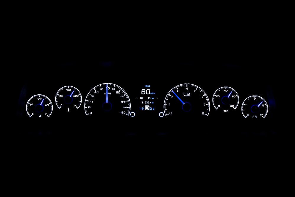 Dakota Digital HDX Gauges for 1960- 63 Chevy Pickup - HDX-60C-PU