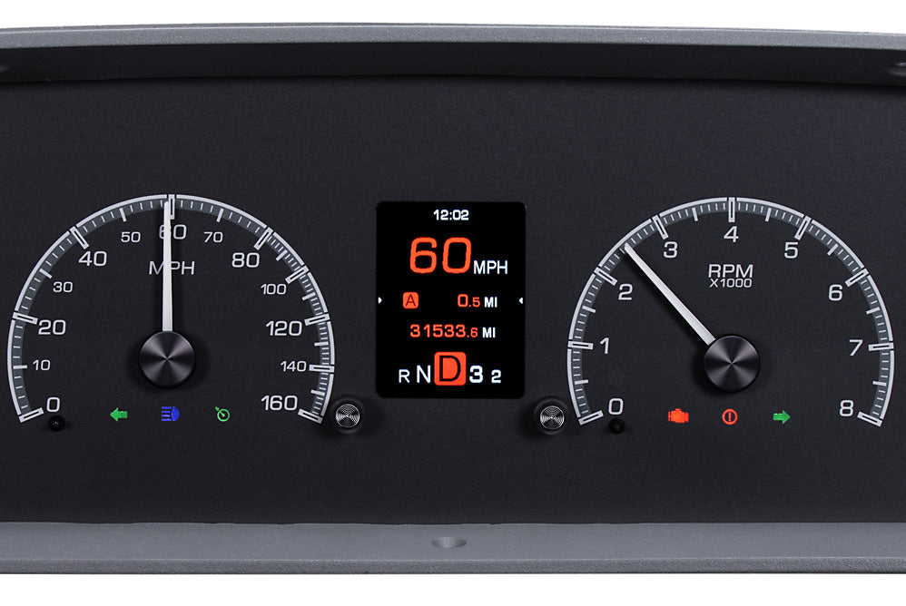 Dakota Digital HDX Gauges for 1960- 63 Chevy Pickup - HDX-60C-PU