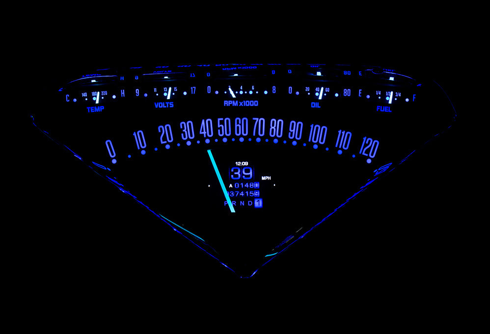 Dakota Digital RTX Gauges for 1955- 59 Chevy Pickup - RTX-55C-PU-X