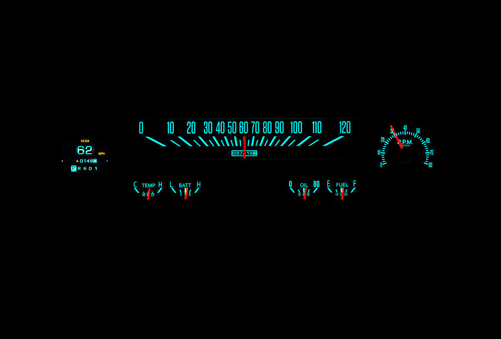 Dakota Digital RTX Gauges for 1964 - 1966 Chevy C10 Pickup