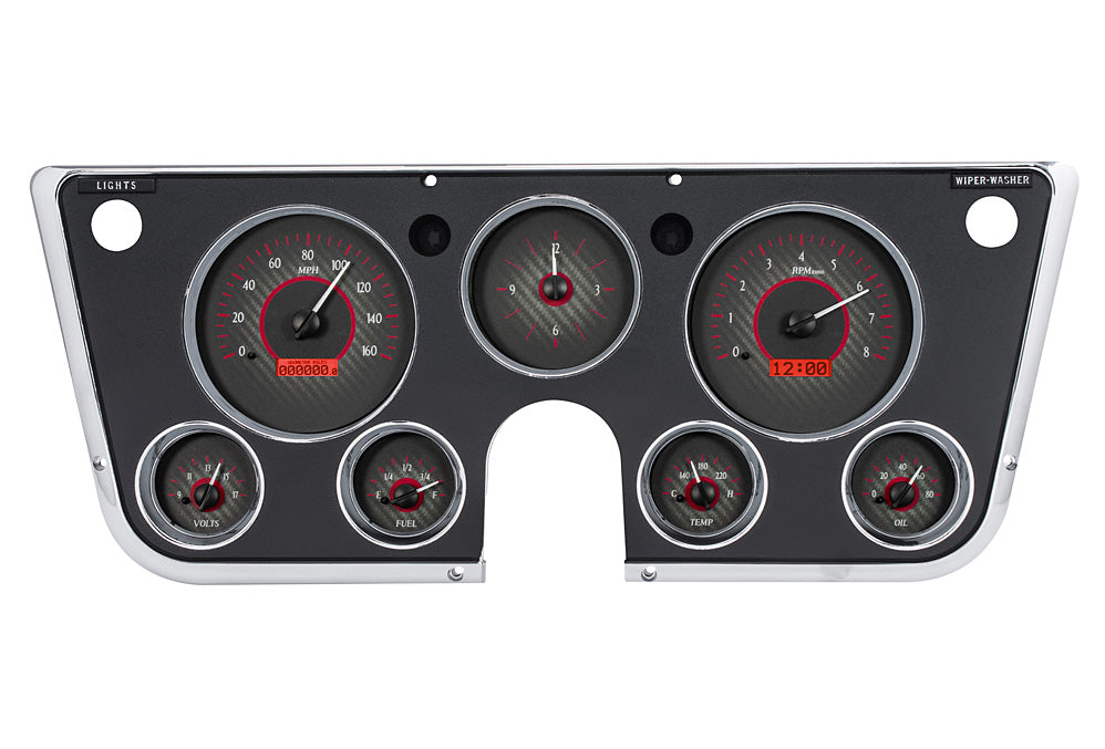 Dakota Digital VHX Gauges for 1967- 72 Chevy/ GMC Pickup - VHX-67C-PU, VHX-67C-PA