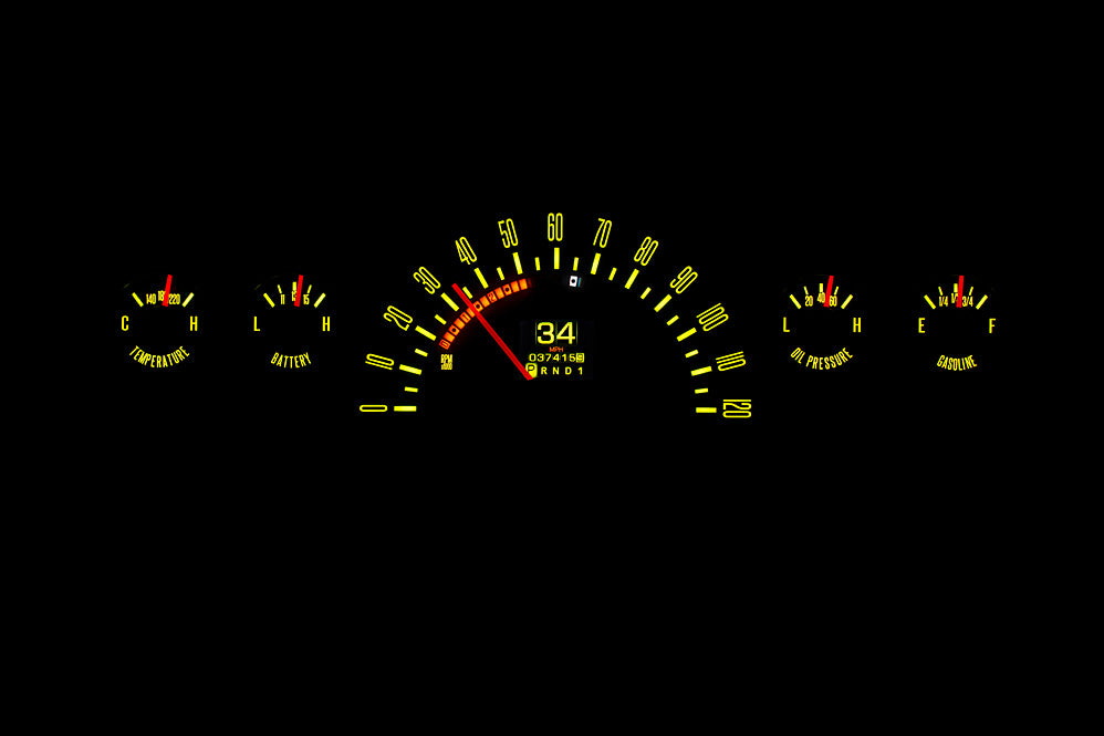 Dakota Digital RTX Gauges for 1960- 63 Chevy Pickup - RTX-60C-PU-X