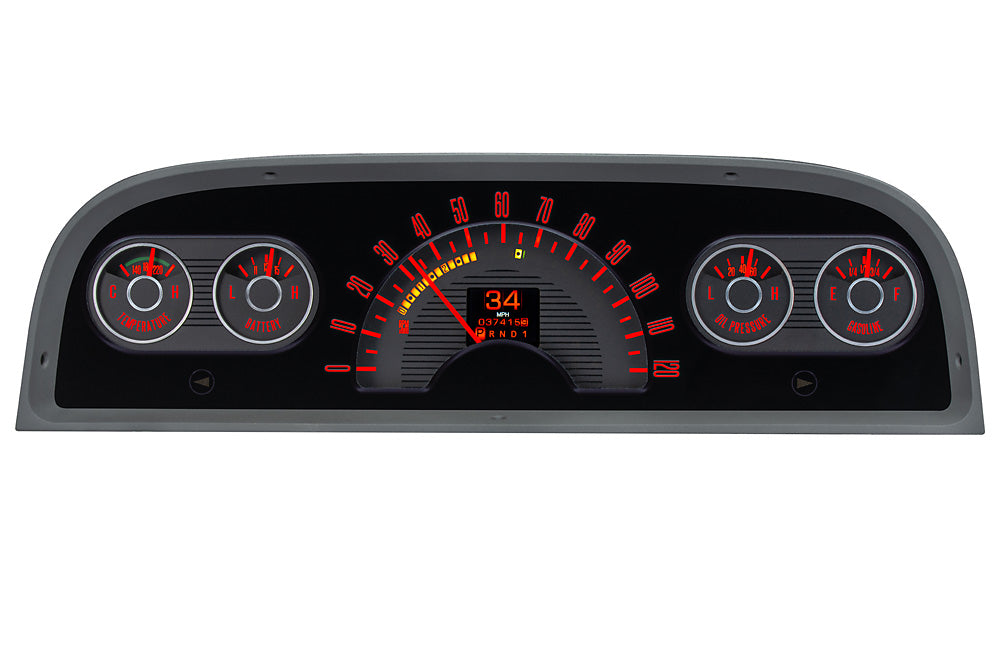 Dakota Digital RTX Gauges for 1960- 63 Chevy Pickup - RTX-60C-PU-X