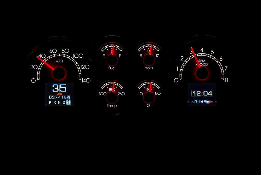 Dakota Digital RTX Gauges for 1978 - 1988 Chevy Monte Carlo, 1978 -1987 Chevy El Camino, Malibu, Caballero