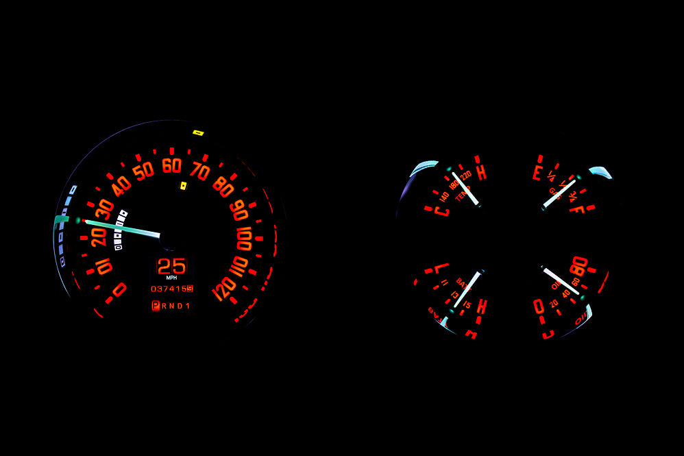 Dakota Digital RTX Gauges for 1954 Chevy Pickup - RTX-54C-PU-X