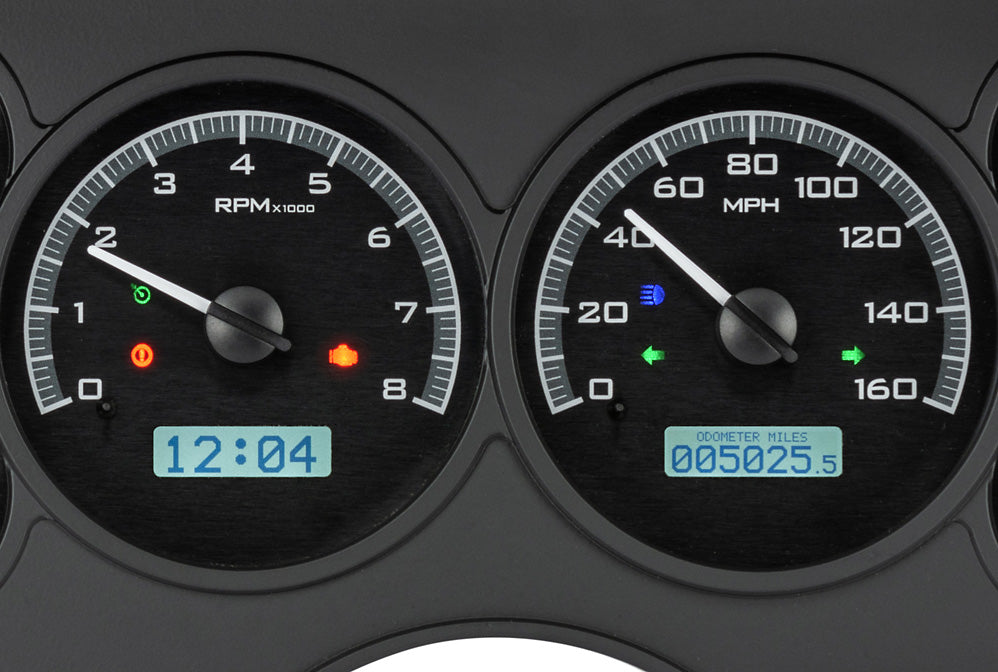 Dakota Digital VHX Gauges for 1986- 93 Chevy/ GMC S-10/ S-15 Pickups and 1986- 94 S-10/ S-15 Blazers/ Jimmy - VHX-86C-S10