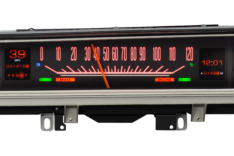 Dakota Digital RTX Gauges for 1968 - 1970 Mopar B-Body: Coronet, Belvedere, Satellite and Road Runner