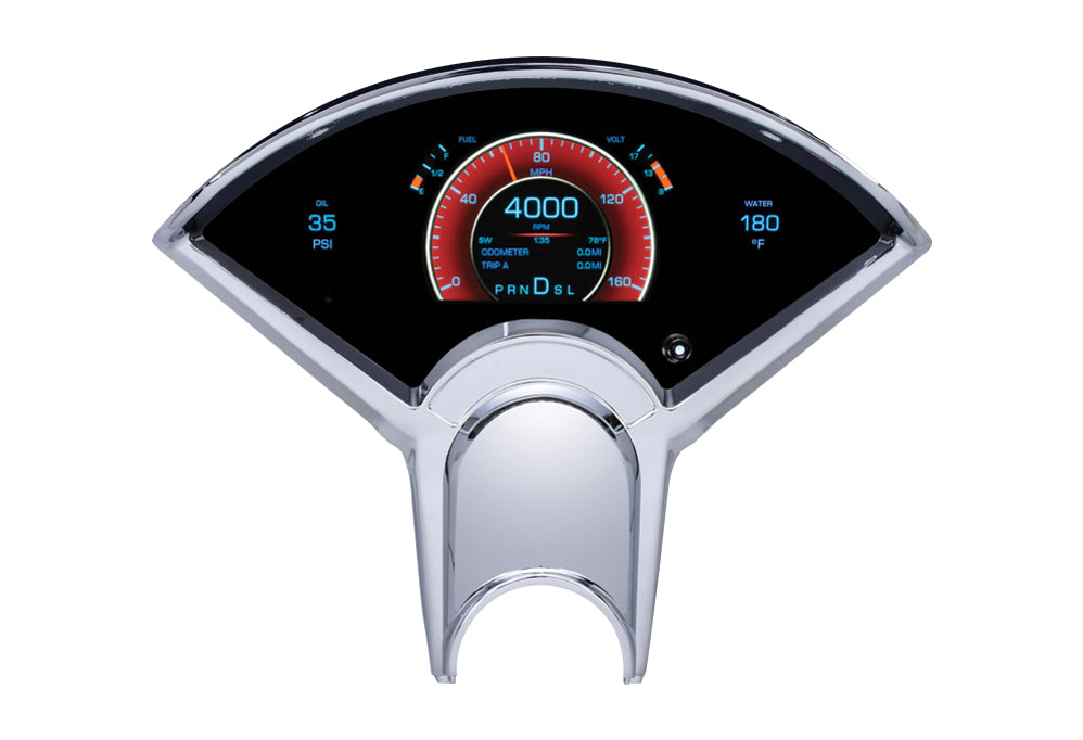 Dakota Digital Grafix Gauges for 55 Chevy Car - Bel Air GRFX-55C