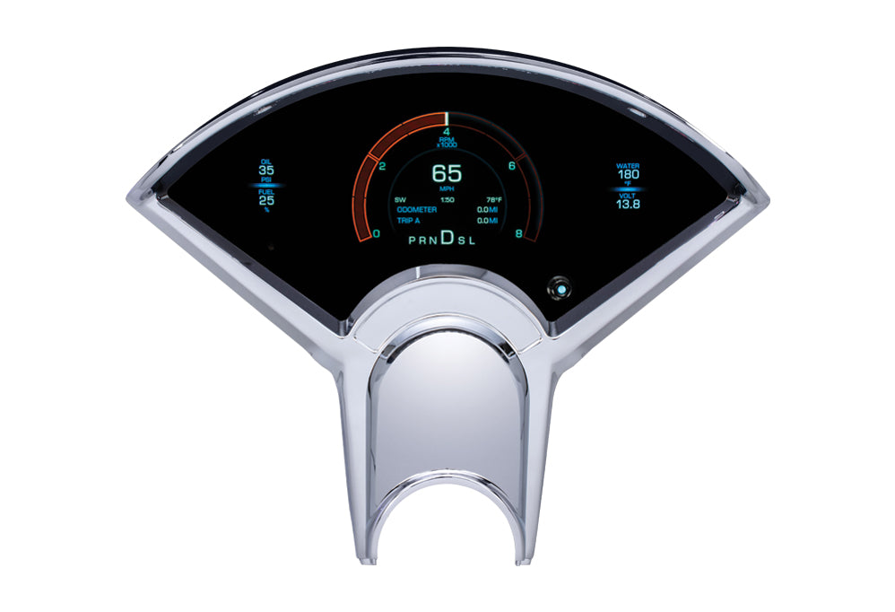 Dakota Digital Grafix Gauges for 55 Chevy Car - Bel Air GRFX-55C