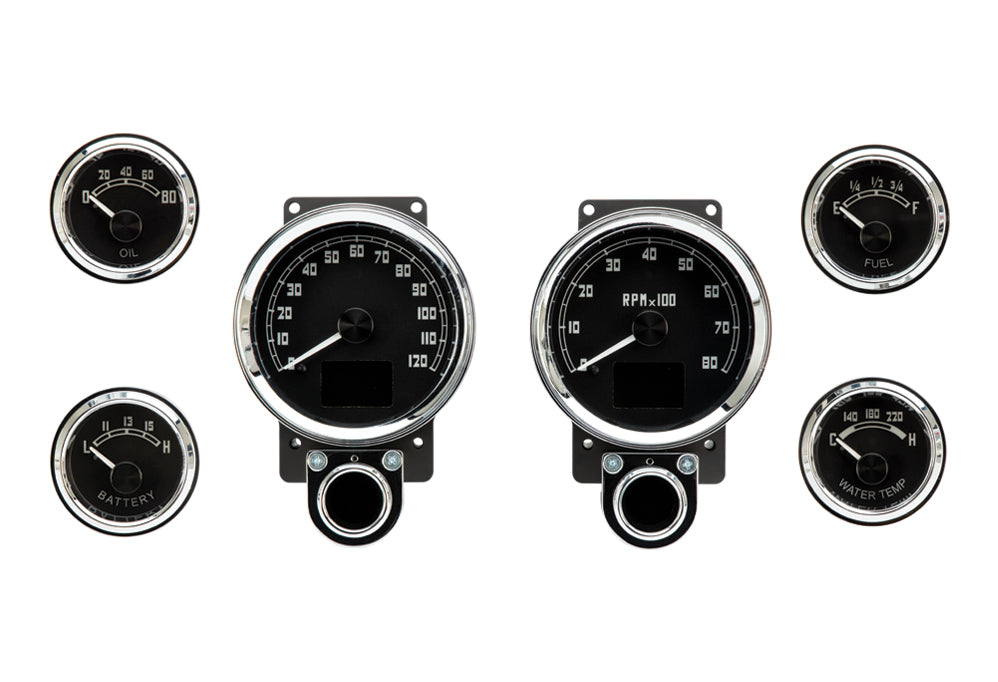 Dakota Digital RTX Gauges for 1955- 59 GMC Pickup - RTX-55-GMC-X