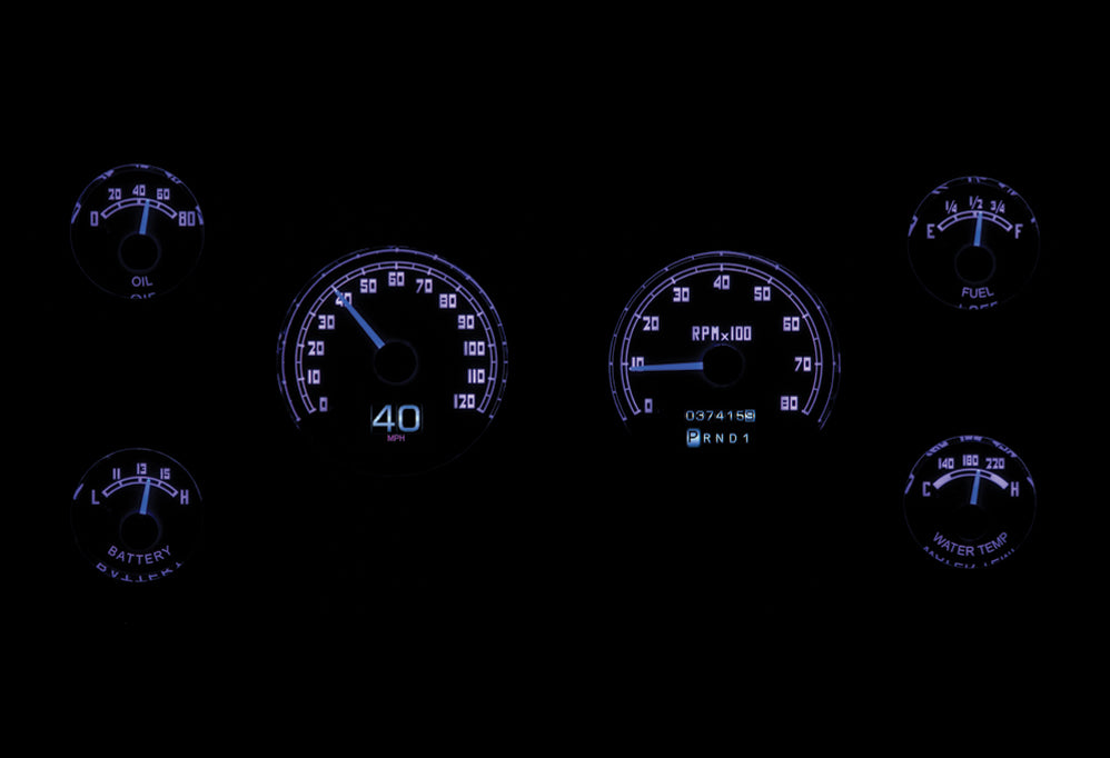 Dakota Digital RTX Gauges for 1955- 59 GMC Pickup - RTX-55-GMC-X