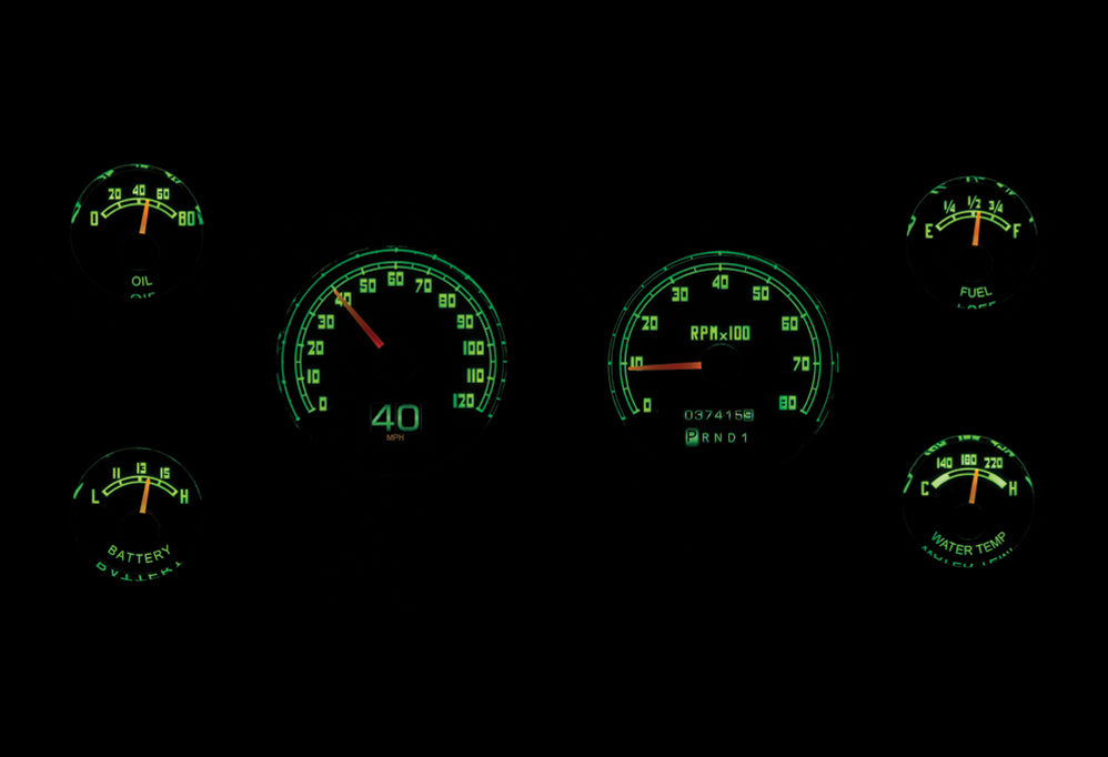 Dakota Digital RTX Gauges for 1955- 59 GMC Pickup - RTX-55-GMC-X