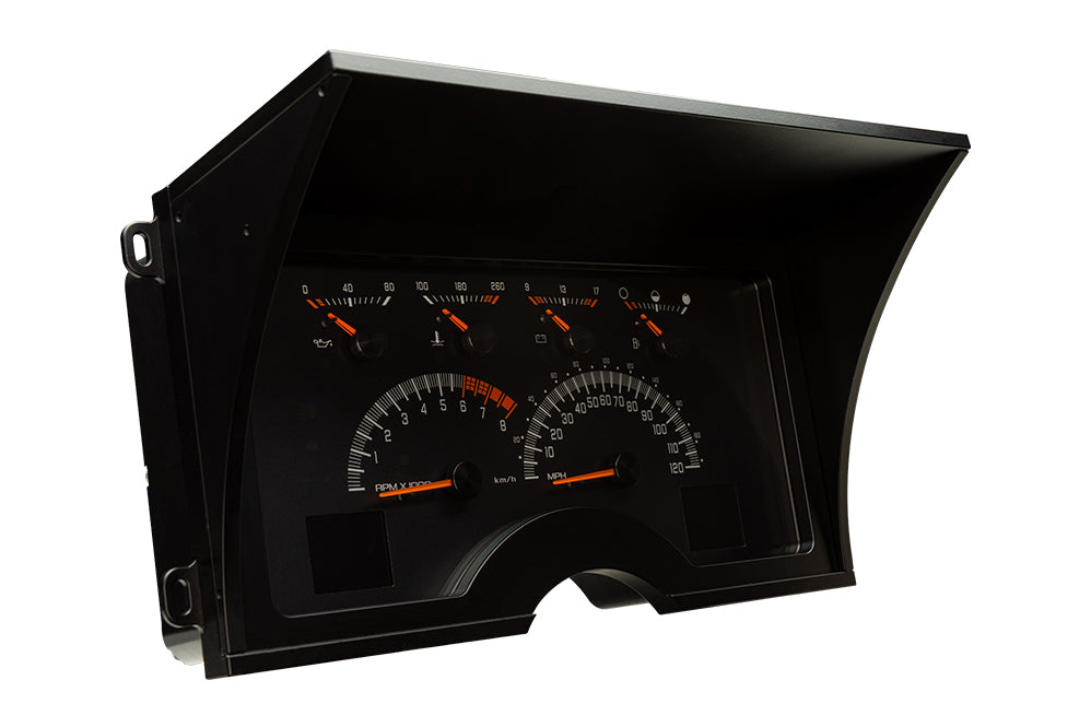 Dakota Digital RTX Gauges for 1992- 94 Chevy/ GMC Pickup/ Suburban/ Tahoe/ Yukon - RTX-92C-PU-X
