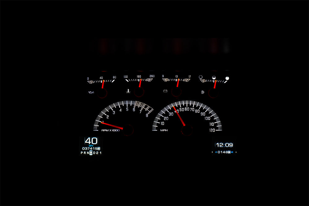 Dakota Digital RTX Gauges for 1992- 94 Chevy/ GMC Pickup/ Suburban/ Tahoe/ Yukon - RTX-92C-PU-X