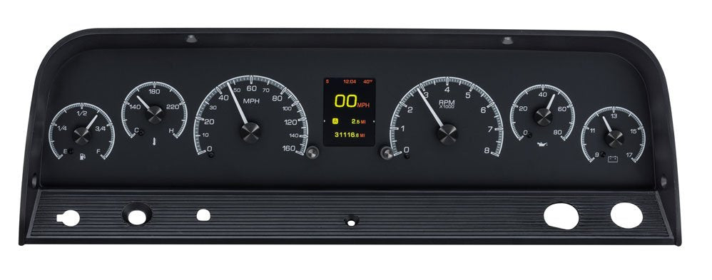 Dakota Digital HDX Gauges for 1964- 66 Chevy Pickup - HDX-64C-PU