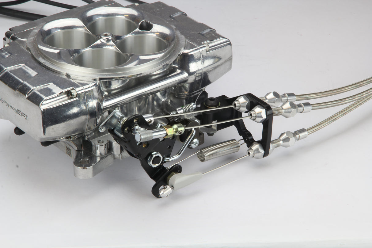 Lokar Throttle Cable Bracket for Holley Sniper 2 Systems - Billet Aluminum