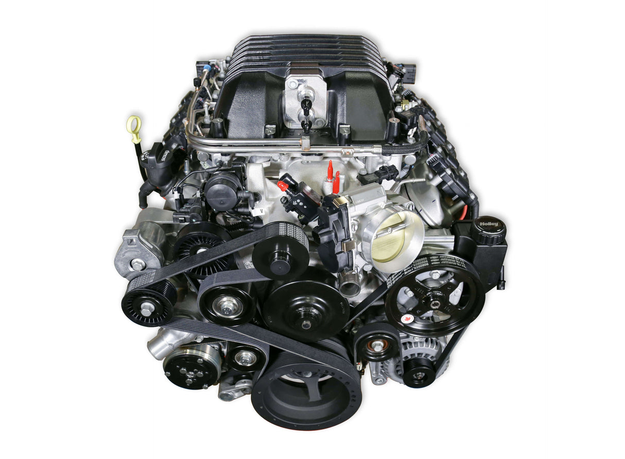 Holley LSA Accessory Drive w/Low Mount AC - Serpentine Belt