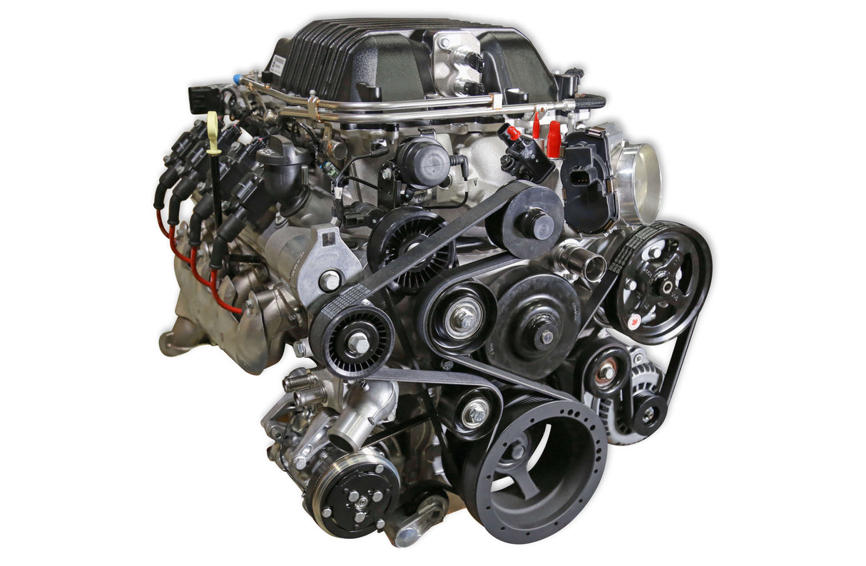 Holley LSA Accessory Drive w/Low Mount AC - Serpentine Belt