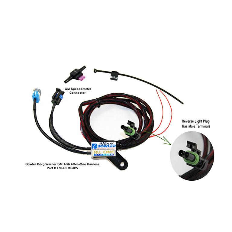 Tremec T56 Pigtail - All In One Harness Connector VSS Reverse