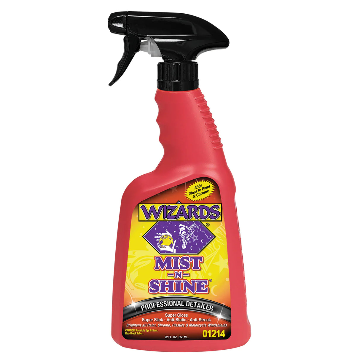 Wizards Products Mist-N-Shine Quick Detailing Spray 22oz