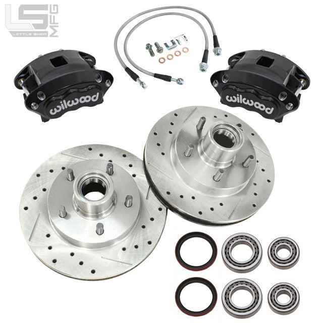 GM 71-87 C10 Front Brake Upgrade for OEM Spindle, by LSMFG