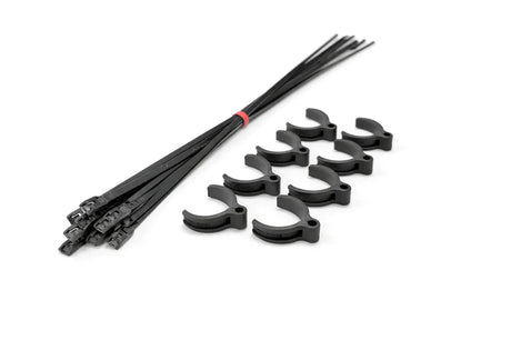 Flexroute TPV Rubber Line Clamps for Tubing Small 3/16"-1/4" (4.8mm-6.5mm) - 8 Pack