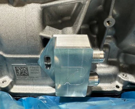 Ford 10R140 Transmission Cooler Manifold with 8AN fittings