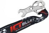 10mm Billet Aluminum Bottle Opener Wrench Keychain