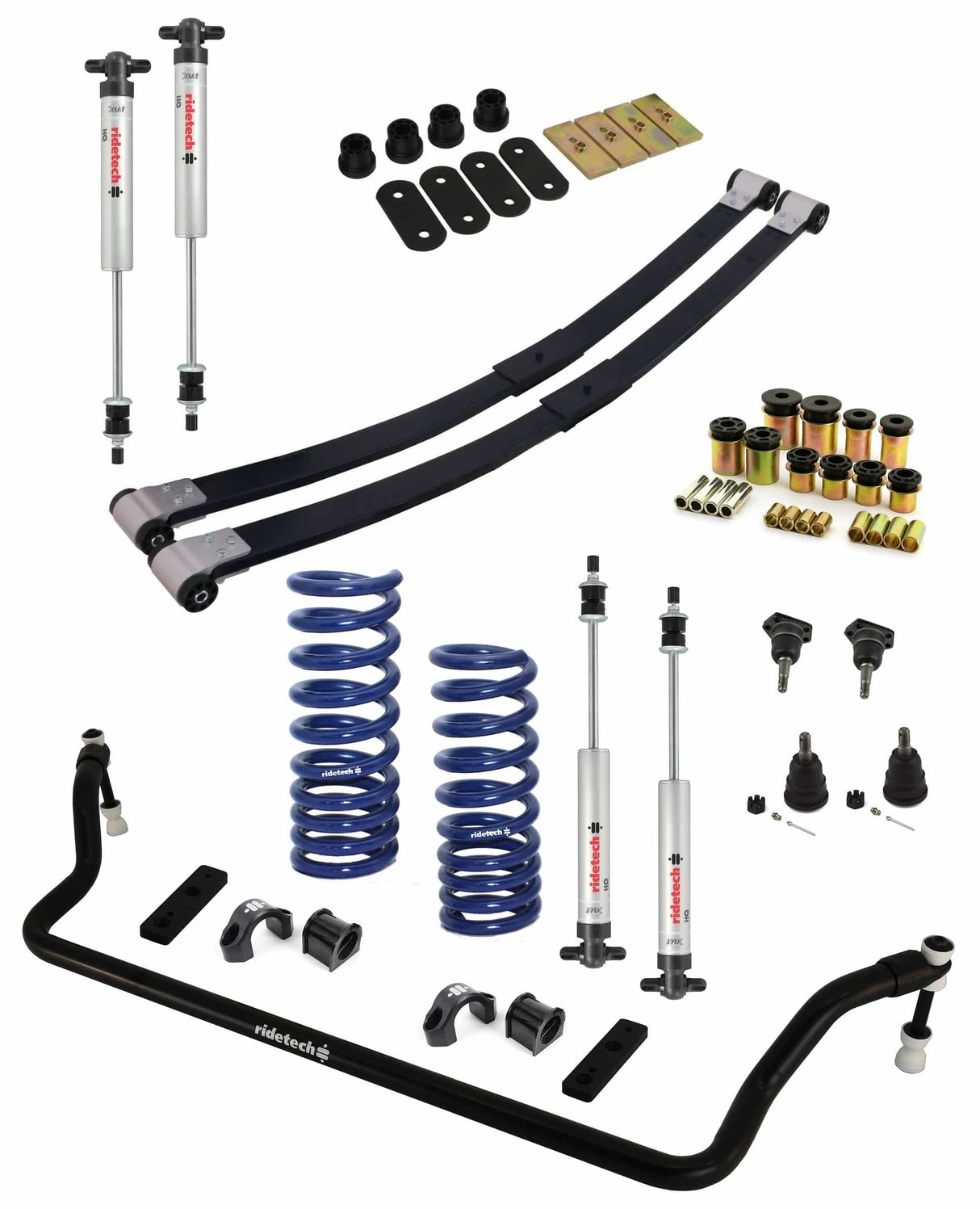 RideTech StreetGrip Suspension System for 1970-1981 GM F-Body Camaro Firebird